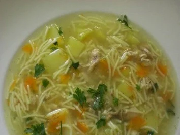 Hühnersuppe - Rezept