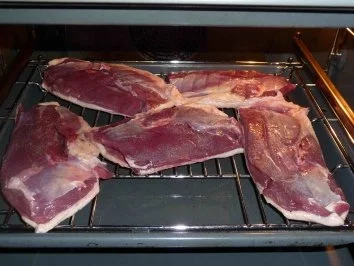 Ente kross mit Rotkohl und Klöße - Rezept - Bild Nr. 5