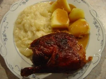 Rezept: Advents-Ente mit interessanter Füllung... Bild Nr. 3 Advents-Ente mit interessanter Füllung... - Rezept - Bild Nr. 3