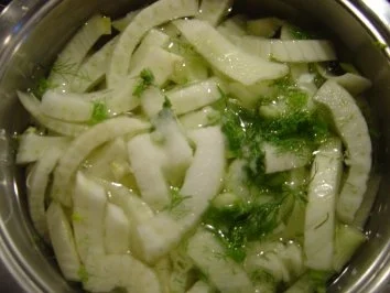 Rezept: Fenchelgemüse mit feiner Geschmacksnote Bild Nr. 3 Fenchelgemüse mit feiner Geschmacksnote - Rezept - Bild Nr. 3