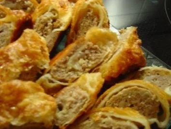 Rezept: Blätterteig-Variationen mit Hackfleisch... Bild Nr. 2 Blätterteig-Variationen mit Hackfleisch... - Rezept - Bild Nr. 2
