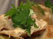 Rezept: Schweinefilet in Blätterteig an Wirsingpäckchen mit Sauce Choron Schweinefilet in Blätterteig an Wirsingpäckchen mit Sauce Choron - Rezept