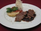 Risotto mit Lammspießen - Rezept