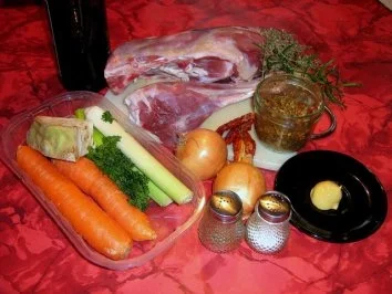 Rezept: Ziegenlammkeule Bild Nr. 2 Ziegenlammkeule - Rezept - Bild Nr. 2