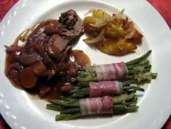 Rezept: Ziegenlammkeule Ziegenlammkeule - Rezept