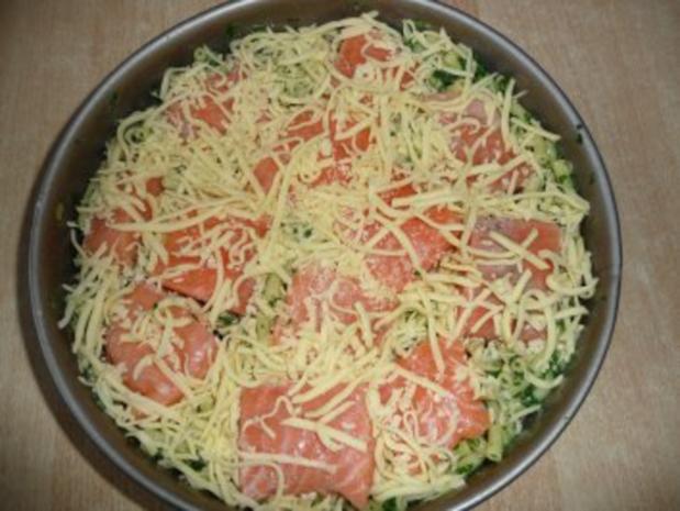 Lachs - Nudel - Spinat - Torte - Rezept - kochbar.de