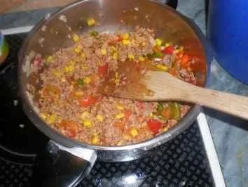 Rezept: Pfannenkuchen gefüllt Bild Nr. 4 Pfannenkuchen gefüllt - Rezept - Bild Nr. 4