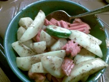 Hähnchenschenkel im bunten Gemüsebett - Rezept - Bild Nr. 5