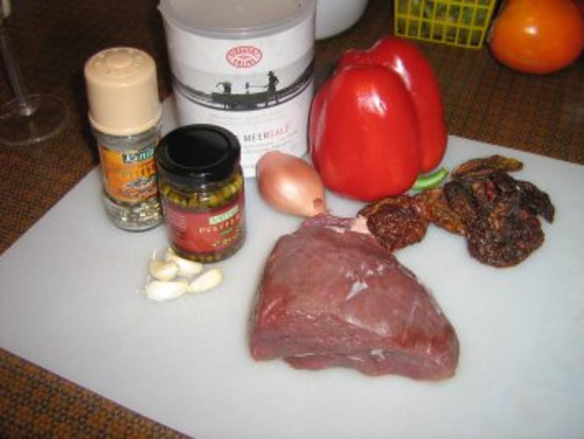 Filetsteak mit Tomaten-Paprikagemüse - Rezept - Bild Nr. 2