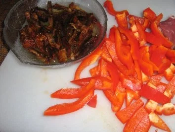 Filetsteak mit Tomaten-Paprikagemüse - Rezept - Bild Nr. 4