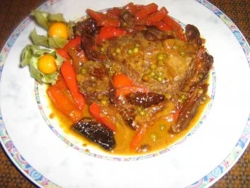 Filetsteak mit Tomaten-Paprikagemüse - Rezept - Bild Nr. 8