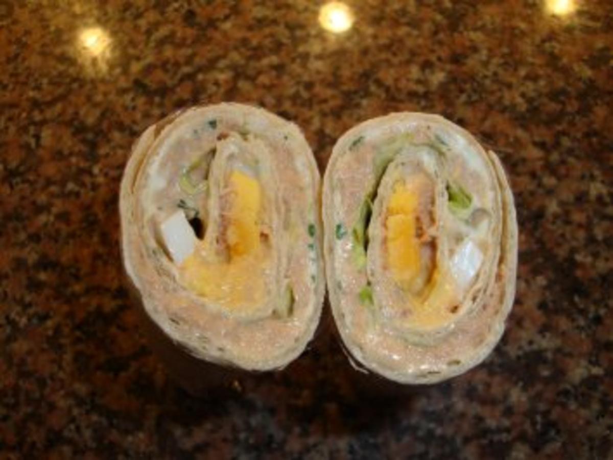 Bilder für Wraps mit verschiedenen Füllungen - Rezept