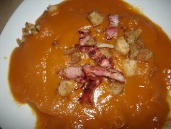 Rezept: Karottencremesuppe mit Pfiff Bild Nr. 4 Karottencremesuppe mit Pfiff - Rezept - Bild Nr. 4