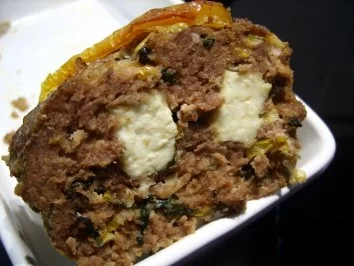 Hackbraten mit Schafskäse - Rezept - Bild Nr. 2