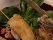 Rote-Beete-Carpaccio an Dorsch - Rezept
