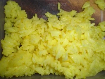 Zitronen- Kurkuma Reis - Rezept