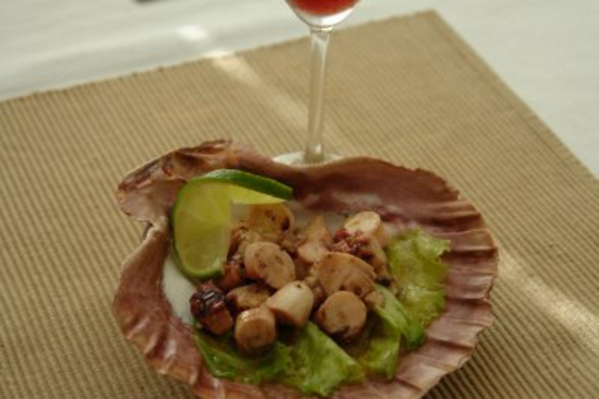 Oktopus Salat - Rezept - Bild Nr. 2
