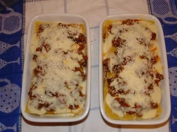 Rezept: Lasagne Bild Nr. 2 Lasagne - Rezept - Bild Nr. 2
