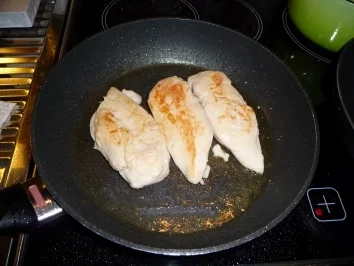 Huhn Marengo mit Champignons - Rezept