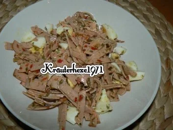 Paprikafleischkäse als Wurstsalat - Rezept
