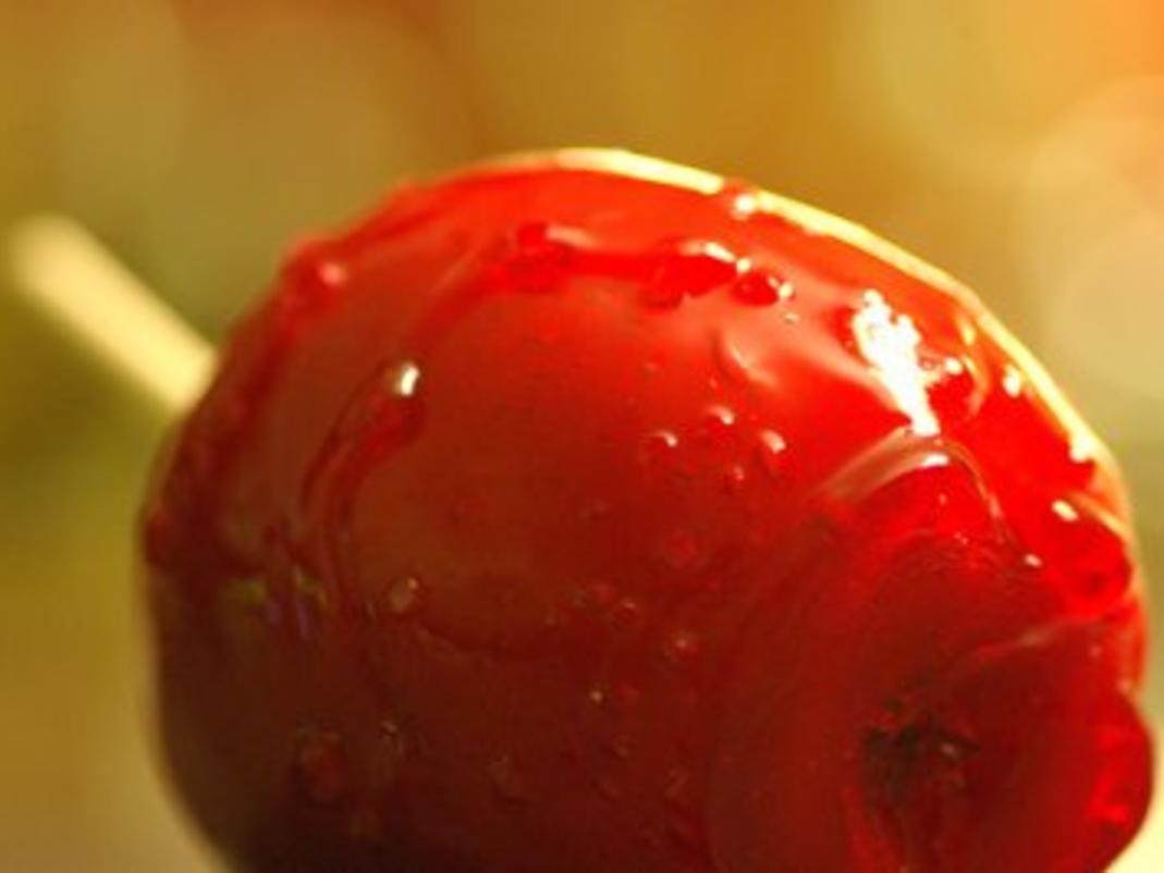 Kandierte Äpfel - Rezept mit Bild