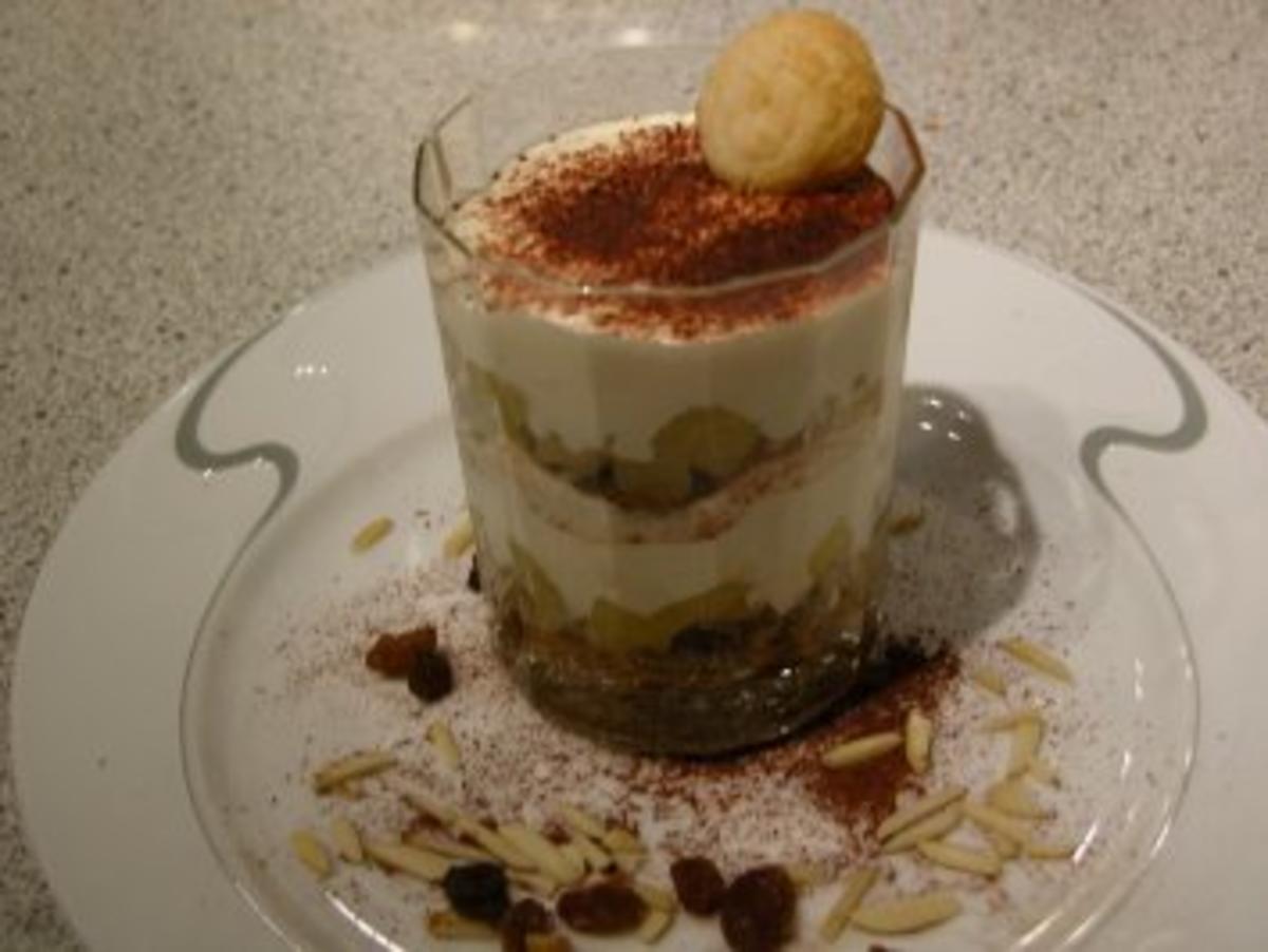 Bilder für Dessert - Bratapfel Tiramisu - Rezept