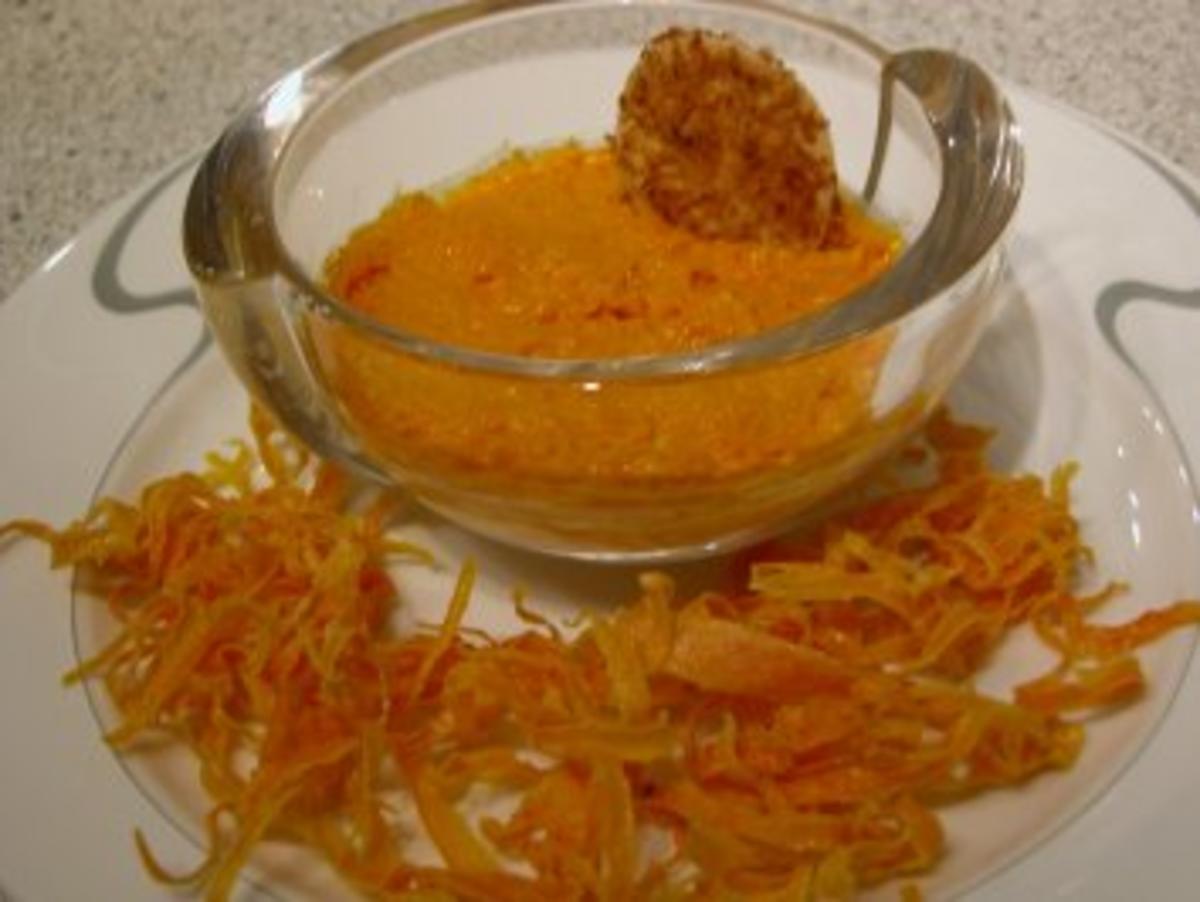 Geliertes Kokos - Möhren - Potpourri - Rezept