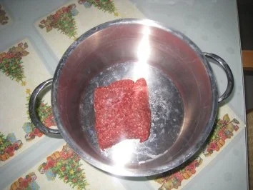 Spinat und Hackfleisch gemicht mit Knoblauchjoghurt - Rezept - Bild Nr. 2