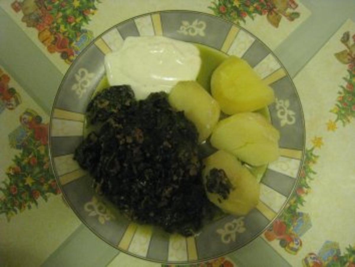 Spinat und Hackfleisch gemicht mit Knoblauchjoghurt - Rezept - Bild Nr. 8