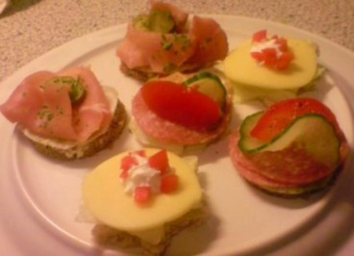 Bilder für Canapes 1 Snack - Rezept