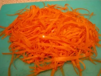 Rezept: Möhrenstroh Bild Nr. 2 Möhrenstroh - Rezept - Bild Nr. 2