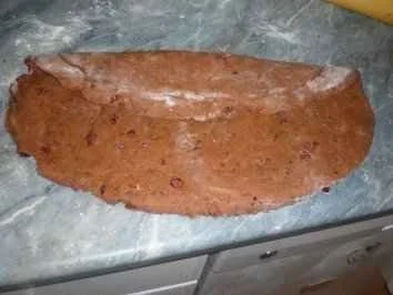 Christstollen der   sich in der Sonne  gebräunt hat - Rezept - Bild Nr. 4