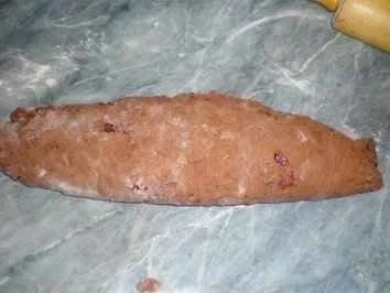 Christstollen der   sich in der Sonne  gebräunt hat - Rezept - Bild Nr. 5