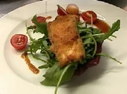 Zucchini-Rucolasalat mit Parmesan - Rezept