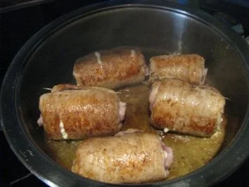 Rezept: Feine Schweinerouladen Bild Nr. 6 Feine Schweinerouladen - Rezept - Bild Nr. 6