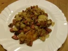 Bratkartoffeln mit Kabanossi - Rezept