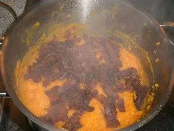 Rezept: Kürbiskonfitüre mit Aprikosen und Vanille Bild Nr. 4 Kürbiskonfitüre mit Aprikosen und Vanille - Rezept - Bild Nr. 4