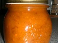 Rezept: Kürbiskonfitüre mit Aprikosen und Vanille Bild Nr. 7 Kürbiskonfitüre mit Aprikosen und Vanille - Rezept - Bild Nr. 7