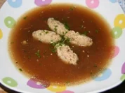 Klare Steinpilzbrühe - Rezept