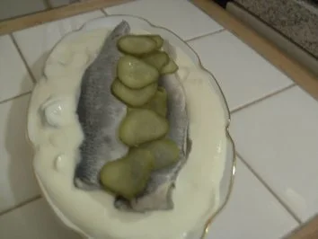 Bismarkhering in Sahne-Joghurt -Crem - Rezept - Bild Nr. 2