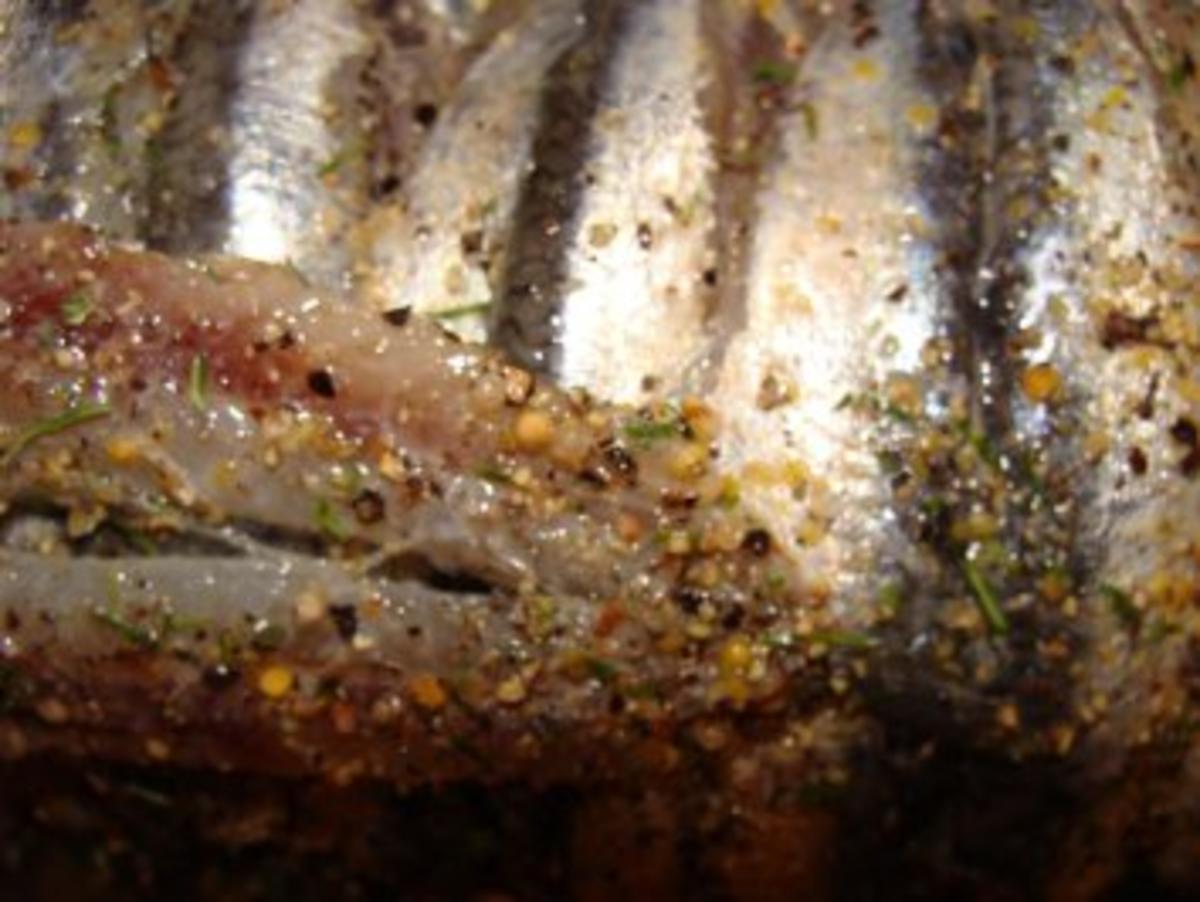 Fisch : -Marinierte Sardinen - Anchovis-Sardellen- - Rezept - Bild Nr. 2