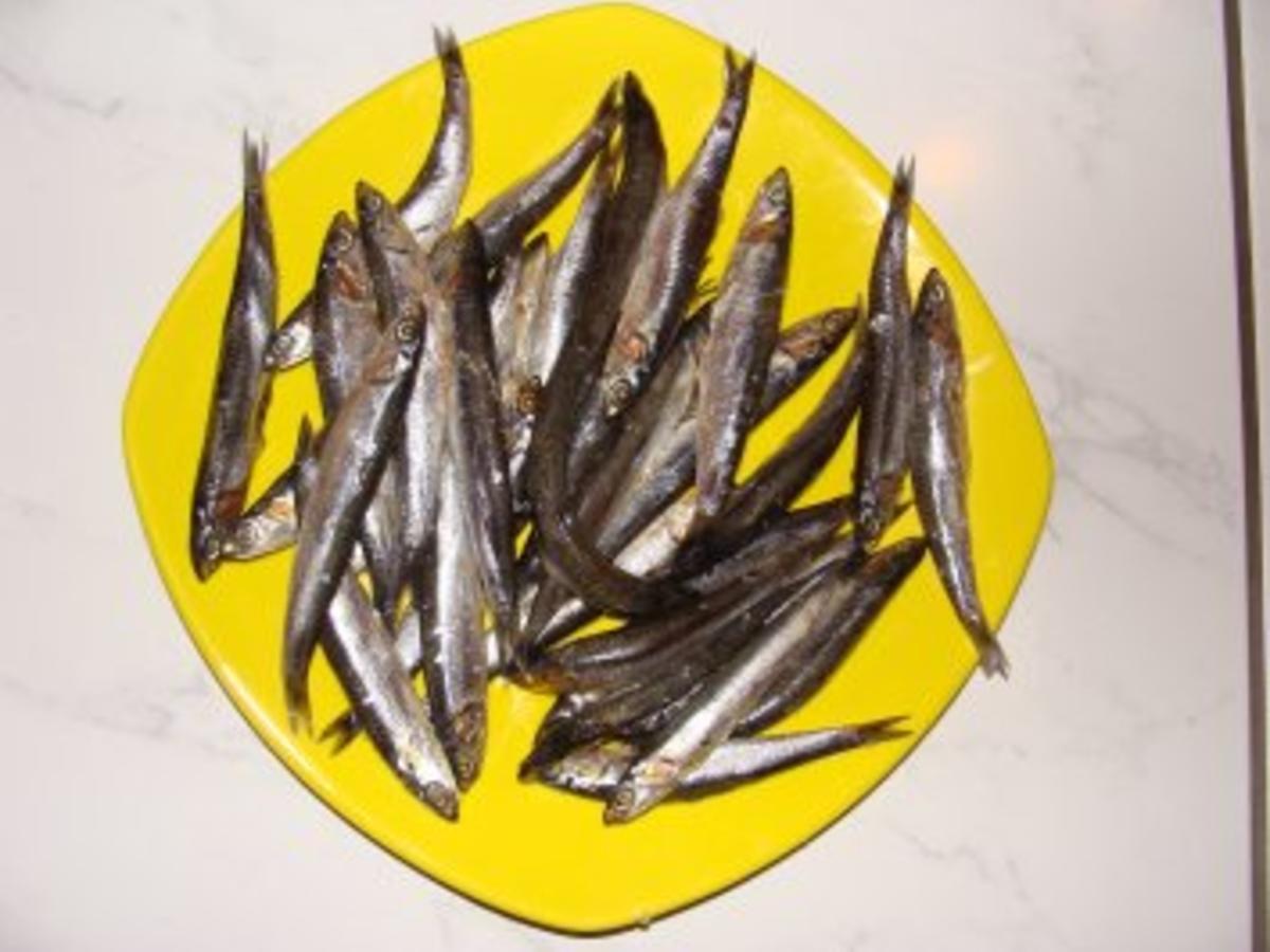 Fisch Marinierte Sardinen AnchovisSardellen Rezept kochbar.de