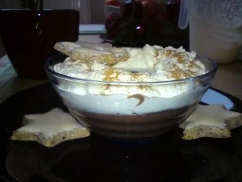 Weihnachtlicher Schokoladenpudding - Rezept - Bild Nr. 5