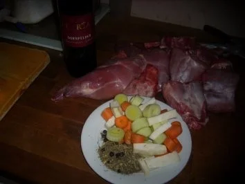 Rezept: Hauptgericht / Wildrezept: Weihnachtliche Hasenpfanne Bild Nr. 3 Hauptgericht / Wildrezept: Weihnachtliche Hasenpfanne - Rezept - Bild Nr. 3