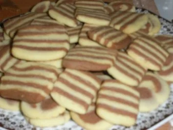 Schwarz-Weiß-Gebäck - Rezept