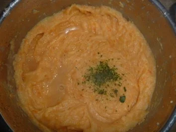 Rezept: Zanderfilet mit Karottenkartoffelpüree Bild Nr. 3 Zanderfilet mit Karottenkartoffelpüree - Rezept - Bild Nr. 3