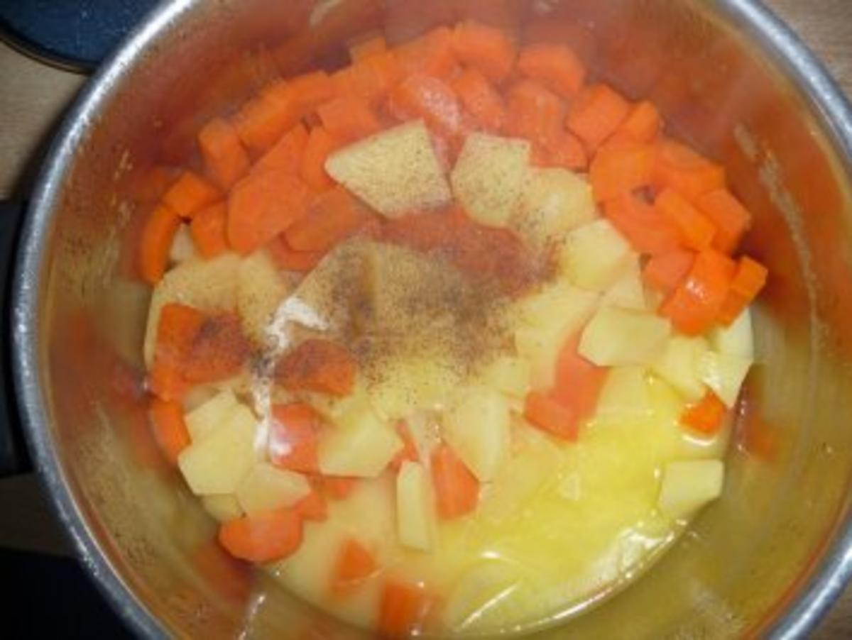 Zanderfilet mit Karottenkartoffelpüree - Rezept - Bild Nr. 4