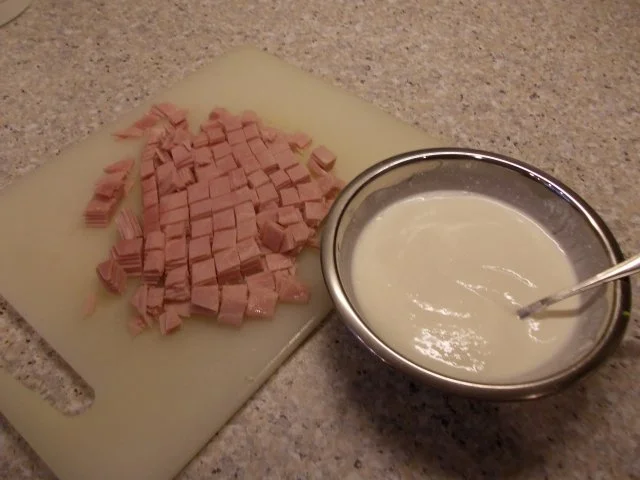 Chinakohlsalat mit Schinken - Rezept - Bild Nr. 3