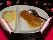 Banane..im Sekt-Teig..mit Eis - Rezept