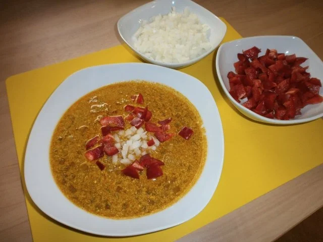 Rezept: Curry Rahmsuppe Curry Rahmsuppe - Rezept